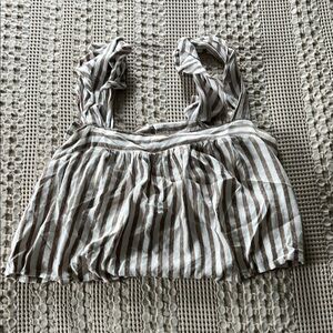 Striped Sleeveless Top